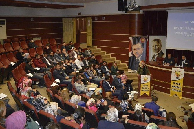 AK Parti Mart Ayı Daraltılmış Danışma Meclisi Toplantısı Yapıldı