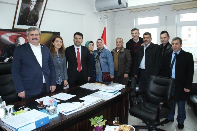 AK Parti Milletvekili Çaturoğlu Sağlık Kuruluşlarını Ziyaret Etti