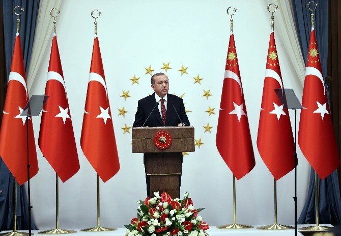 Cumhurbaşkanı Erdoğan’dan ’Terörle Mücadele’ Vurgusu