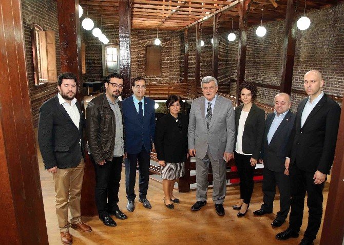 Başkan Karaosmanoğlu, TMMOB Odalarını Ziyaret Etti