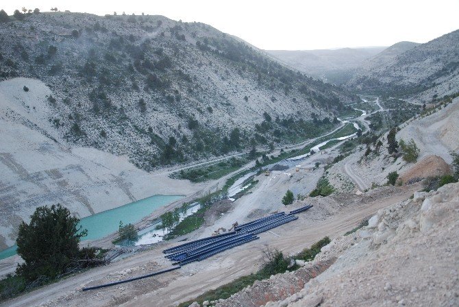 Aksıfat Barajı’nda Fiziki Gerçekleşme Yüzde 62’ye Ulaştı
