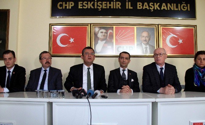 CHP Grup Başkanvekili Özgür Özel Eskişehir’de