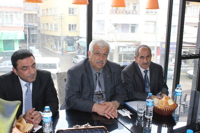 MHP İl Başkanı Saltan, Basın Mensuplarıyla Bir Araya Geldi