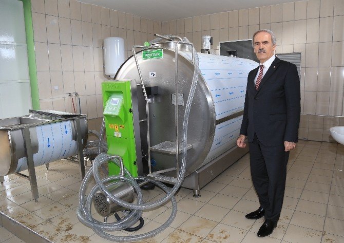 Bursa Büyükşehir Belediyesi’nden Süt Üreticisine Destek
