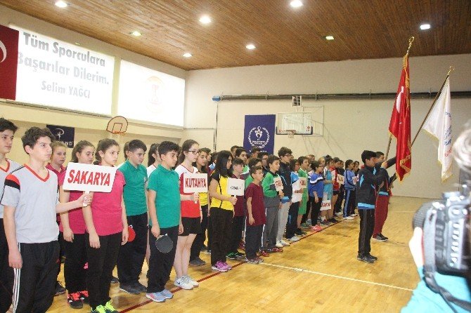 Okul Sporları Masa Tenisi Kız-erkek Grup Müsabakaları Bilecik’te Başladı