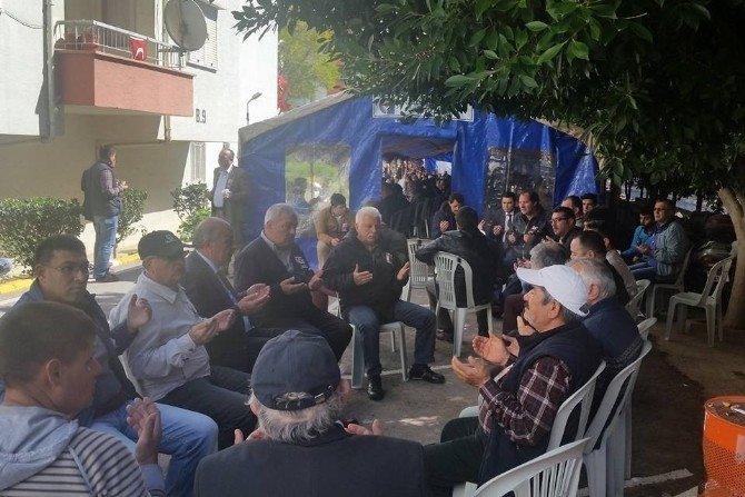 Söğüt Belediye Başkanı Halil Aydoğdu Şehidin Evine Ziyaret Etti