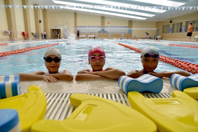 Çocuklardan Su Sporları Merkezi’ne Yoğun İlgi