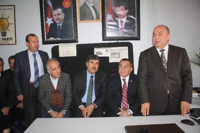 AK Parti Heyetinden Hasköy İlçesine Ziyaret