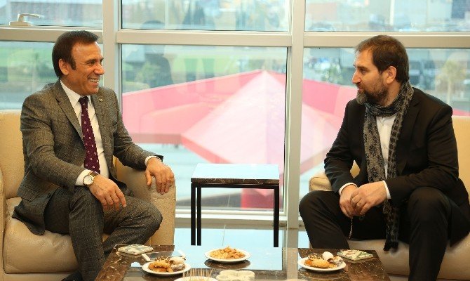Başbakan Başdanışmanı Şen’den Başkan Genç’e Ziyaret