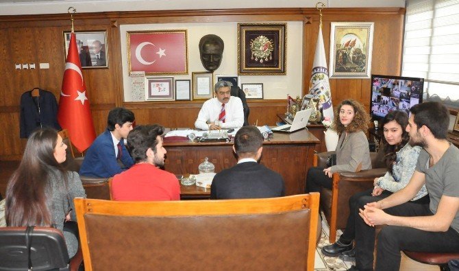 CHP Nazilli Gençlik Kolları’ndan Başkan Alıcık’a Ziyaret