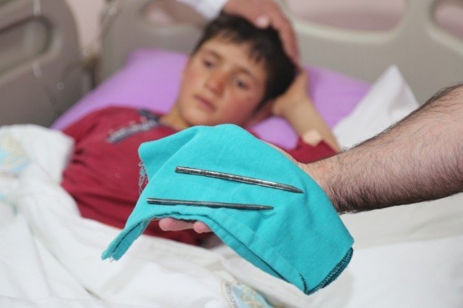 Kasığına Dirgen Saplanan Çocuk Erzurum Beah’ta Sakat Kalmaktan Kurtarıldı