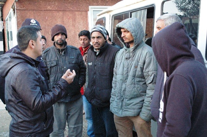 Bodrum’da Kaçakların Toplanma Merkezine Polis Baskını