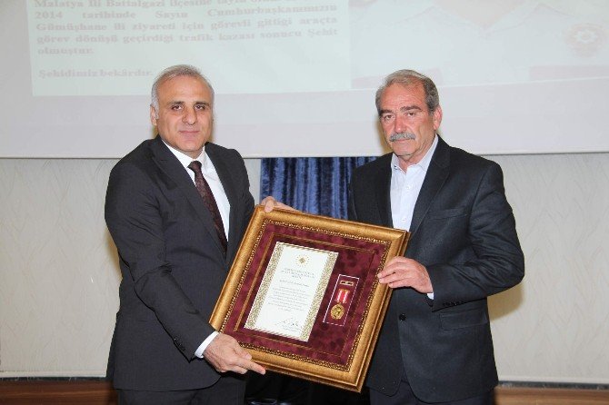 Elazığ’da Devlet Övünç Madalyası Ve Beratı Tevcih Töreni Yapıldı