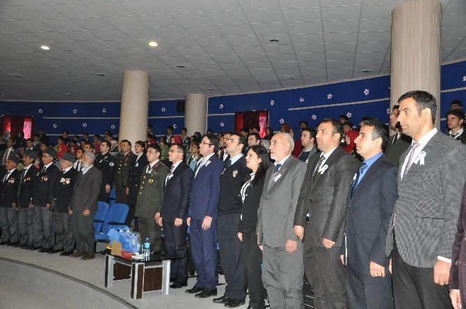 Sincik’te 18 Mart Şehitleri Anma Günü Ve Çanakkale Zaferi Kutlandı