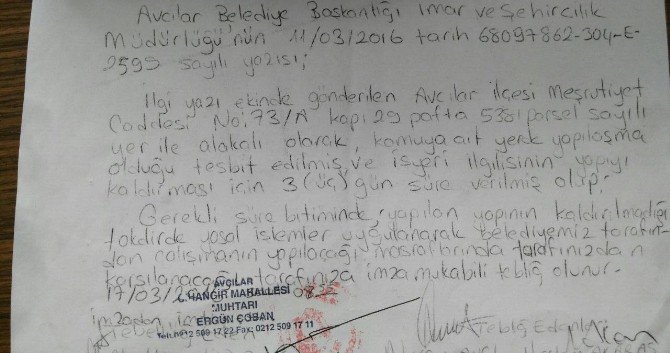 Avcılar’daki Rüşvet Mağduru Esnafa, AK Parti Sahip Çıktı