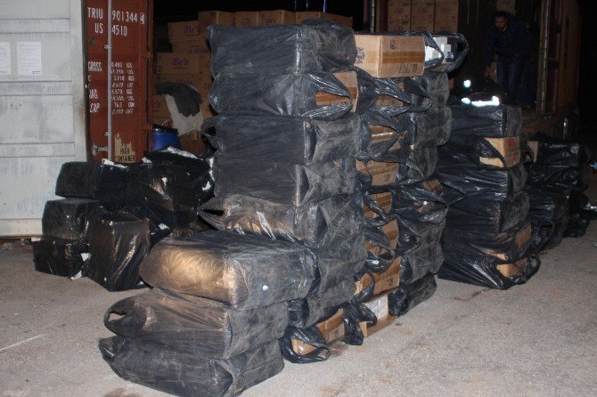 Gaziantep’te 175 Bin Paket Kaçak Sigara Ele Geçirildi