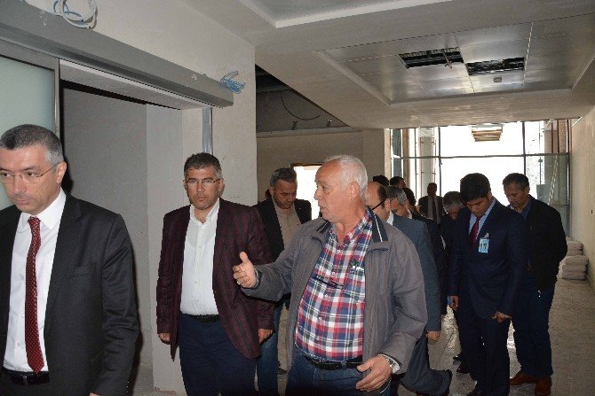 AK Parti Heyeti, Ortaca Devlet Hastanesi’nde İncelemelerde Bulundu