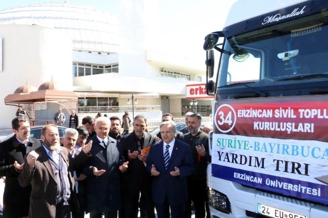 Erzincan’dan Bayırbucak Türkmenlerine Yardım