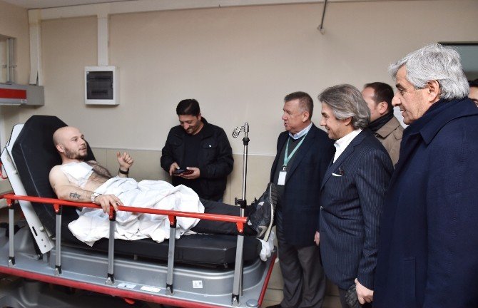 Beyoğlu Belediye Başkanı Demircan, Saldırıda Yaralananları Ziyaret Etti
