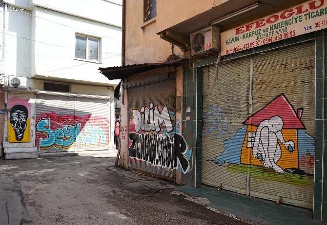 Adana’da Sokaklar Sanatla Buluştu