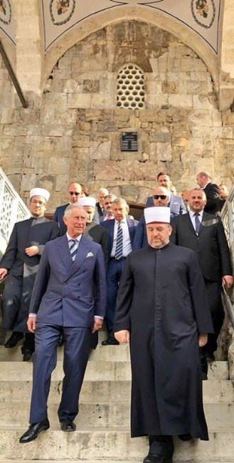 Prens Charles Sinan Paşa Camii’ne Hayran Kaldı