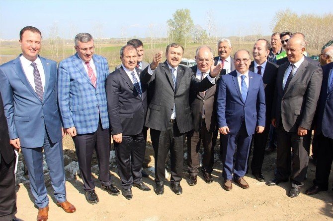 Bakan Eroğlu, Kanal Edirne Projesinde İncelemelerde Bulundu
