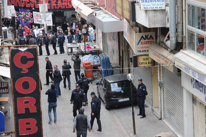 Ülkücüler Bayrakla Meydanı Turlayıp HDP Binasına Yürüdü