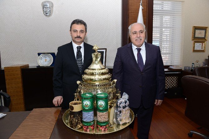 Yeşilli Belediye Başkanı Demir’den Başkan Külcü’ye Ziyaret