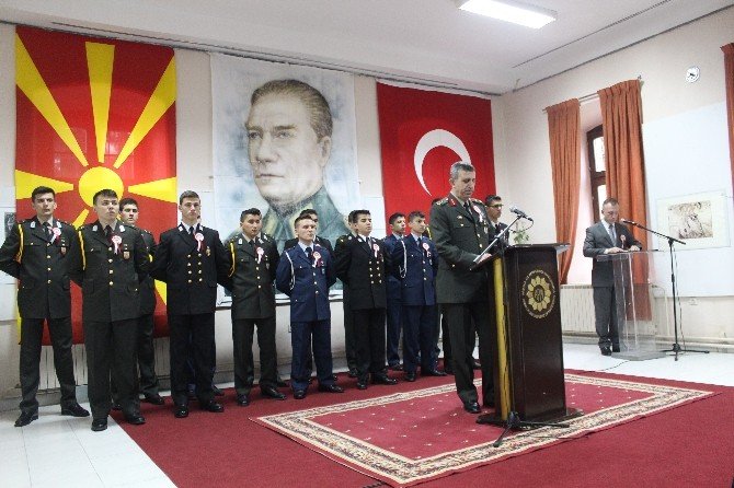 Atatürk’ün Manastır Askeri İdadisi’nden Mezuniyetinin 117. Yıl Dönümü Nedeniyle Anma Töreni