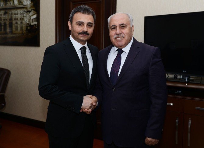 Yeşilli Belediye Başkanı Demir’den Başkan Külcü’ye Ziyaret