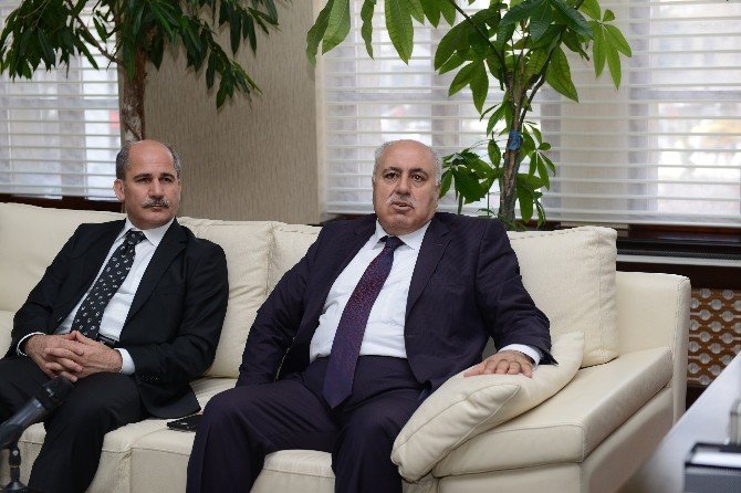 Yeşilli Belediye Başkanı Demir’den Başkan Külcü’ye Ziyaret