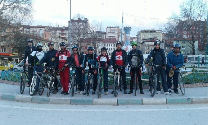 Eskişehirli Bisikletçiler Kütahya’da