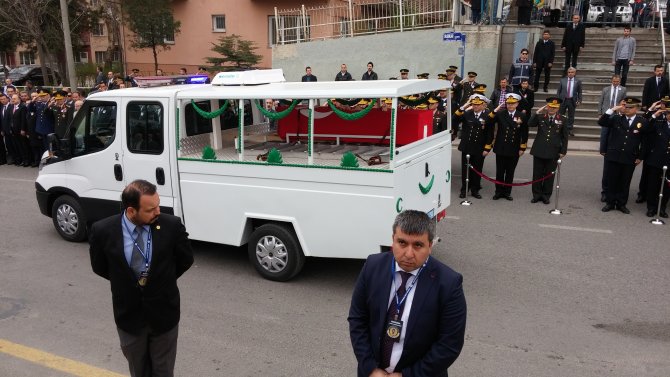 Şehit polis, Kocatepe Camii’nden son yolculuğuna uğurlandı