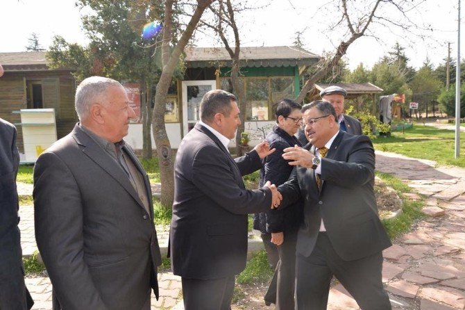Belediye Başkanı Selim Yağcı Kahvaltıda Muhtarlarla Bir Araya Geldi
