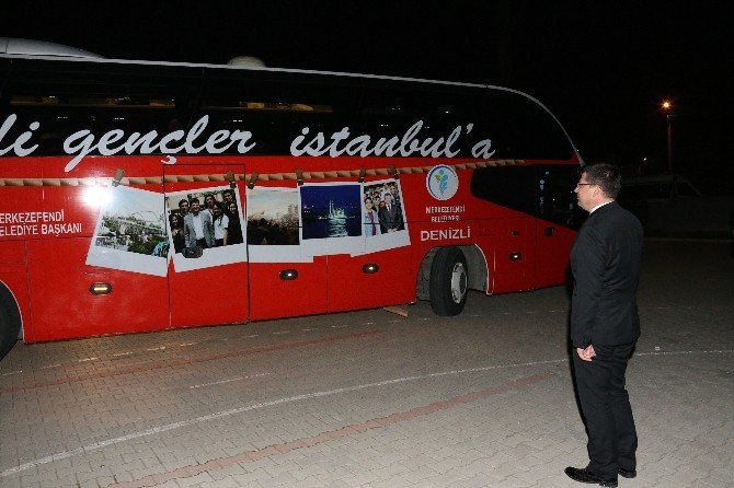 Merkezefendi Belediyesi Gençleri İstanbul’a Götürüyor
