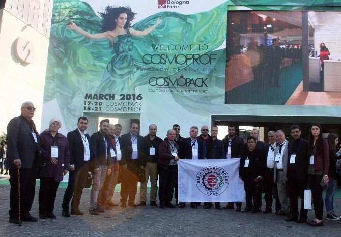 Nto Heyeti Cosmoprof Parfümeri Ve Kozmetik Fuarında