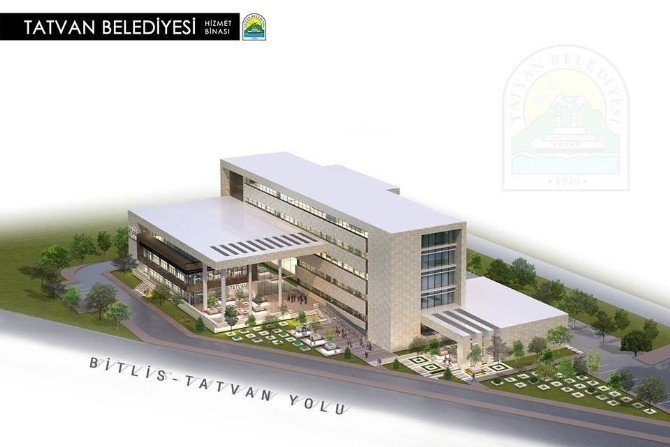 Tatvan Belediyesi’nin Yeni Hizmet Binası İçin Yer Teslimi Yapıldı