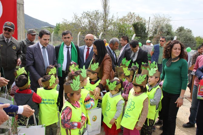 Kozan’da Orman Haftası etkinliklerinde 10 bin fidan dikildi