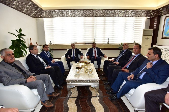 Cumhurbaşkanı Başdanışmanı Topçu, Başkan Gürkan’ı Ziyaret Etti