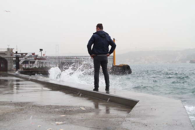 İstanbul’da lodos etkili oldu