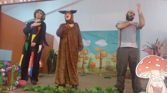 Çocuklara Orman Sevgisini Tiyatroyla Anlattılar