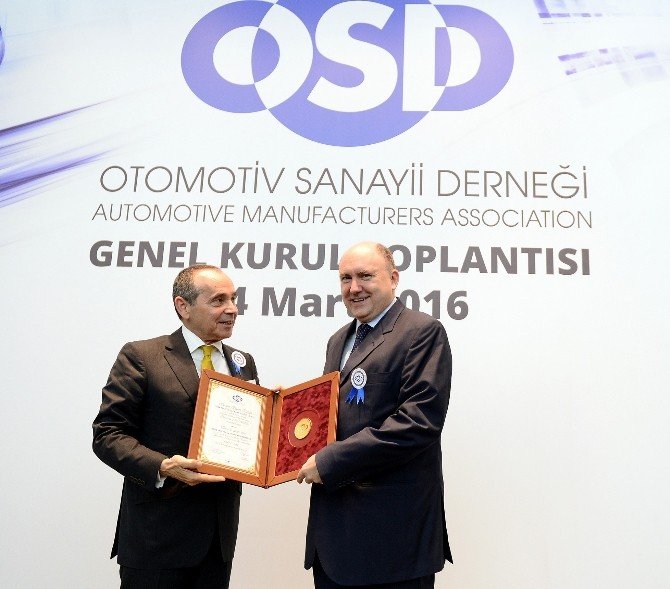 Otomotiv Sanayi Derneği (Osd) Yan Sanayi Ve İhracat Başarı Ödülleri Töreninde Türktraktör’e 2 Ödül Birden