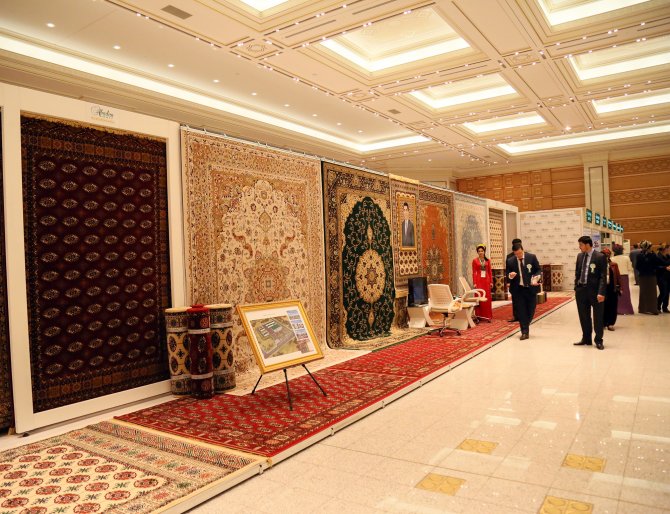 Türkmenistan Uluslararası Mobilya Fuarı açıldı