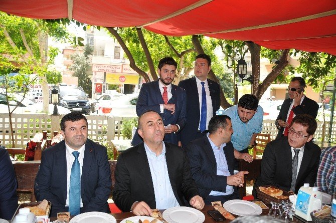 Bakan Çavuşoğlu Alanya’da