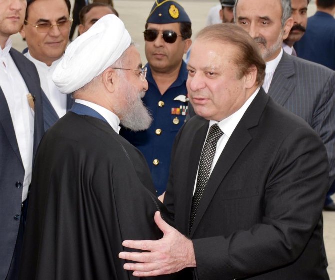 İran cumhurbaşkanı Ruhani Pakistan’a geldi
