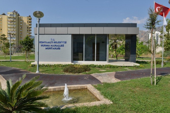 Uncalı Mahallesi’ne Modern Muhtarevi