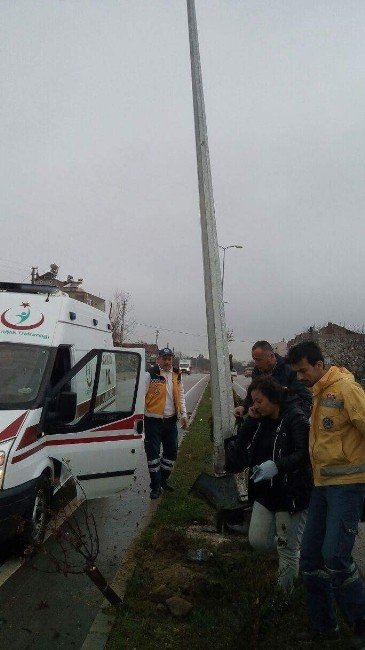 Sinop’ta Kaza: 1 Yaralı