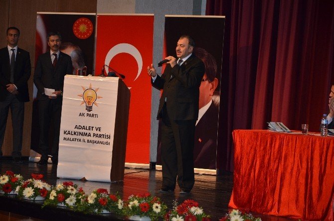 Bakan Eroğlu Ve Tüfekci, AK Parti Malatya Danışma Meclisi Toplantısına Katıldı