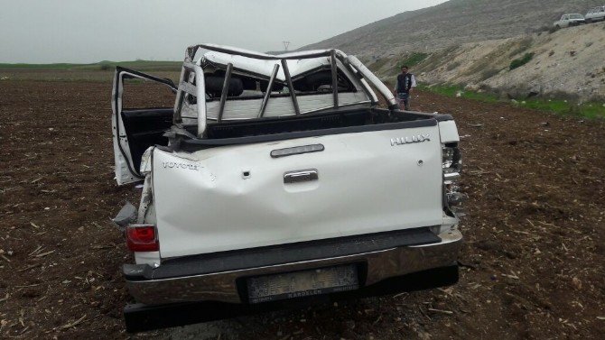 Silvan’da Trafik Kazası: 2 Yaralı