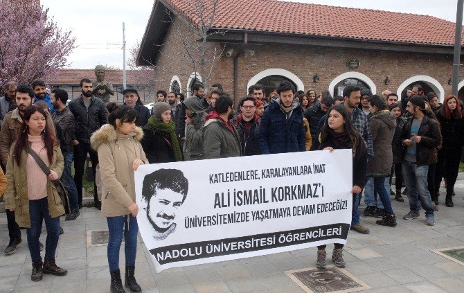 Üniversite Öğrencilerinden ’Ali İsmail Korkmaz’ Protestosu
